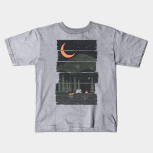 Wish I Was Camping... Kids T-Shirt